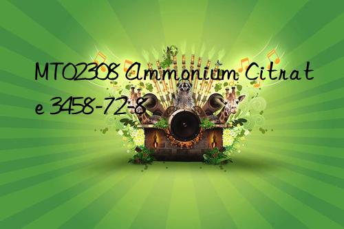 mt02308 ammonium citrate 3458-72-8