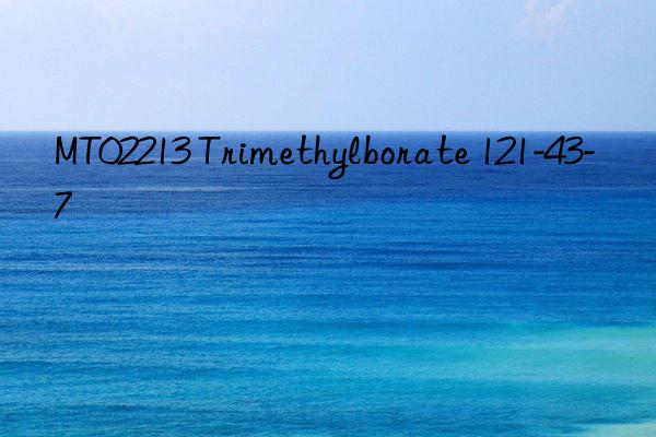 mt02213 trimethylborate 121-43-7