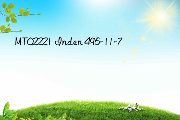 mt02221 inden 496-11-7