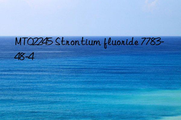 mt02245 strontium fluoride 7783-48-4