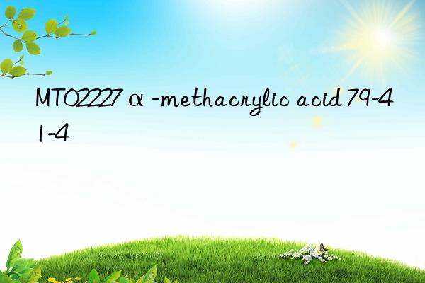 mt02227α-methacrylic acid 79-41-4
