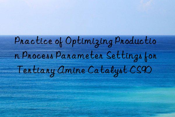 practice of optimizing production process parameter settings for tertiary amine catalyst cs90