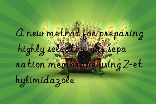 a new method for preparing highly selective gas separation membrane using 2-ethylimidazole
