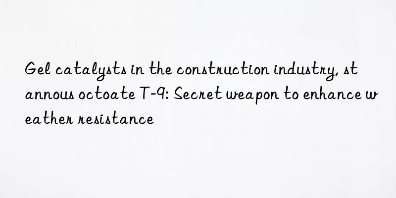 gel catalysts in the construction industry, stannous octoate t-9: secret weapon to enhance weather resistance