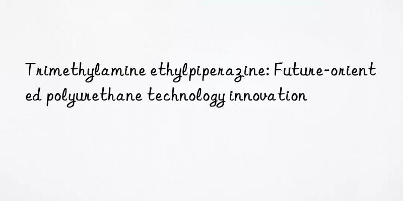 trimethylamine ethylpiperazine: future-oriented polyurethane technology innovation