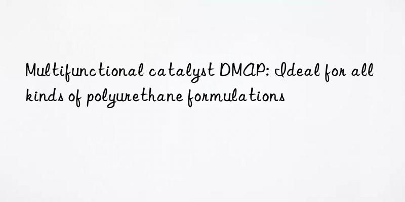 multifunctional catalyst dmap: ideal for all kinds of polyurethane formulations