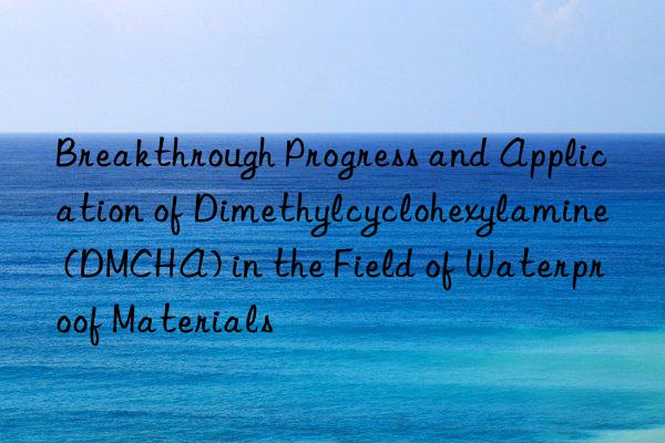 breakthrough progress and application of dimethylcyclohexylamine (dmcha) in the field of waterproof materials
