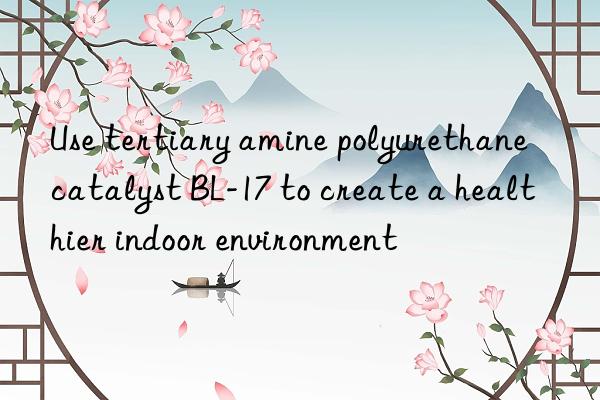 use tertiary amine polyurethane catalyst bl-17 to create a healthier indoor environment