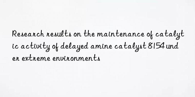 Research results on the maintenance of catalytic activity of delayed amine catalyst 8154 under extreme environments