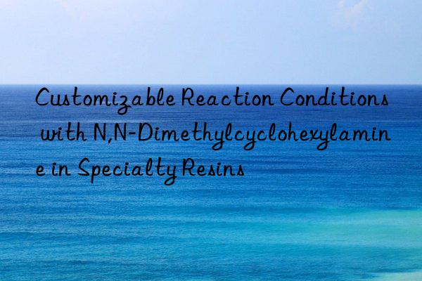 Customizable Reaction Conditions with N,N-Dimethylcyclohexylamine in Specialty Resins
