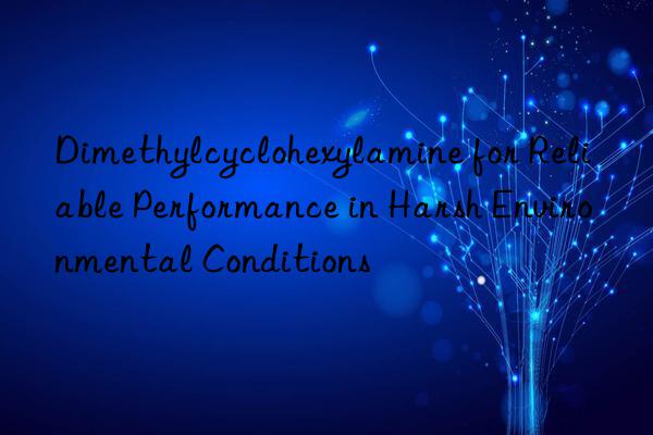 Dimethylcyclohexylamine for Reliable Performance in Harsh Environmental Conditions