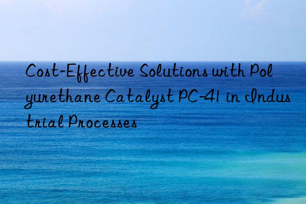 Cost-Effective Solutions with Polyurethane Catalyst PC-41 in Industrial Processes