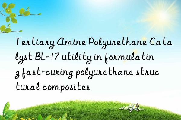 tertiary amine polyurethane catalyst bl-17 utility in formulating fast-curing polyurethane structural composites