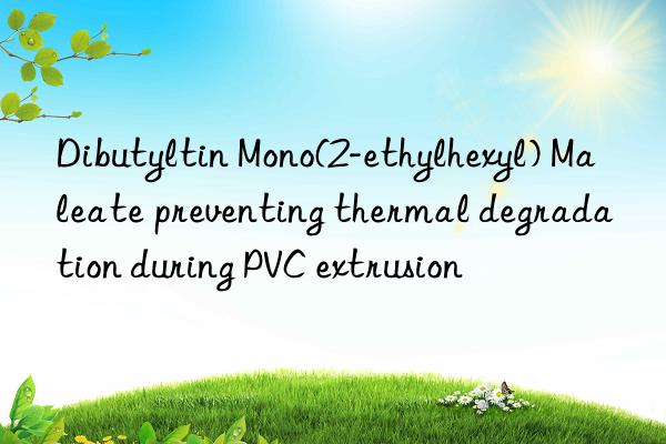 dibutyltin mono(2-ethylhexyl) maleate preventing thermal degradation during pvc extrusion