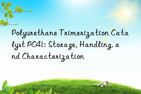 Polyurethane Trimerization Catalyst PC41: Storage, Handling, and Characterization