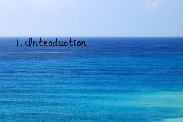 1. Introduction