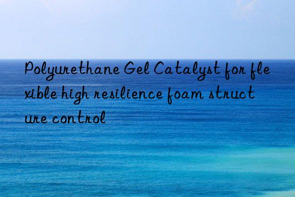 Polyurethane Gel Catalyst for flexible high resilience foam structure control