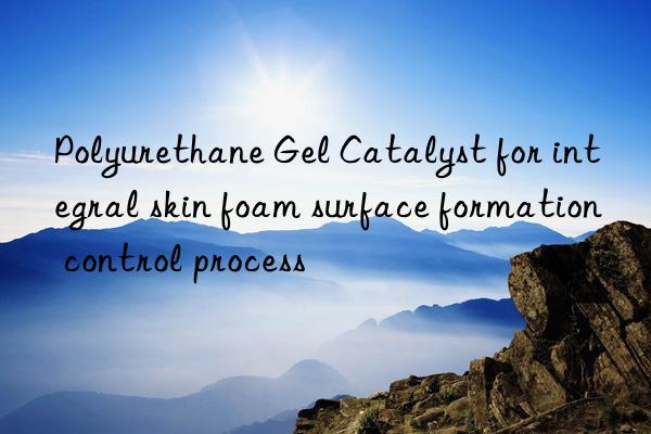 Polyurethane Gel Catalyst for integral skin foam surface formation control process