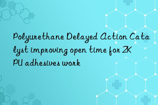 polyurethane delayed action catalyst improving open time for 2k pu adhesives work