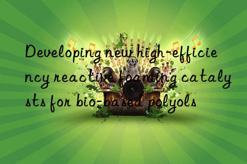 Developing new high-efficiency reactive foaming catalysts for bio-based polyols