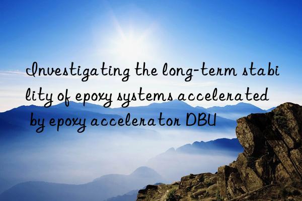 investigating the long-term stability of epoxy systems accelerated by epoxy accelerator dbu