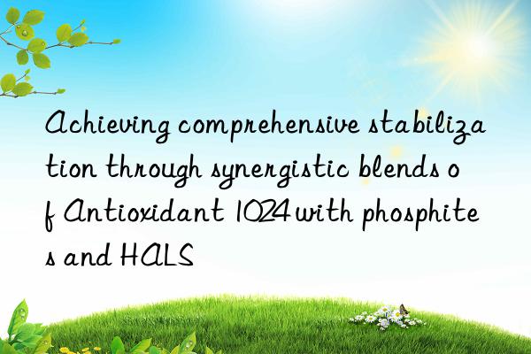 Achieving comprehensive stabilization through synergistic blends of Antioxidant 1024 with phosphites and HALS
