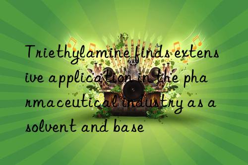 Triethylamine finds extensive application in the pharmaceutical industry as a solvent and base
