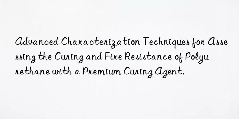 Advanced Characterization Techniques for Assessing the Curing and Fire Resistance of Polyurethane with a Premium Curing Agent.