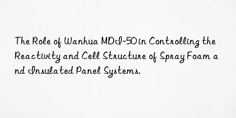 The Role of Wanhua MDI-50 in Controlling the Reactivity and Cell Structure of Spray Foam and Insulated Panel Systems.