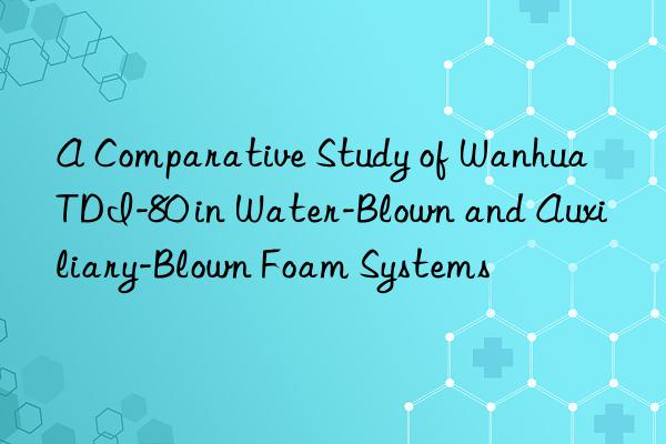 A Comparative Study of Wanhua TDI-80 in Water-Blown and Auxiliary-Blown Foam Systems