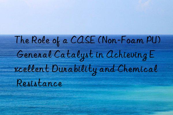 The Role of a CASE (Non-Foam PU) General Catalyst in Achieving Excellent Durability and Chemical Resistance