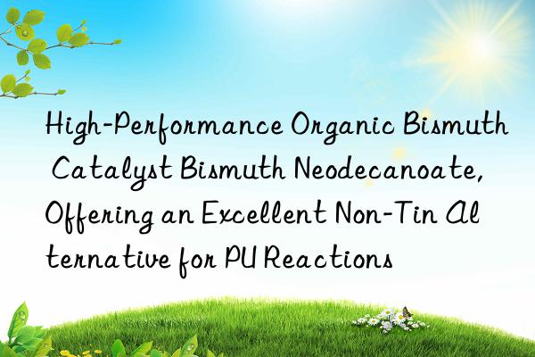 high-performance organic bismuth catalyst bismuth neodecanoate, offering an excellent non-tin alternative for pu reactions