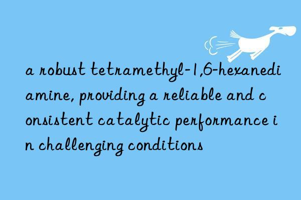 a robust tetramethyl-1,6-hexanediamine, providing a reliable and consistent catalytic performance in challenging conditions