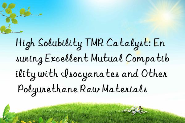 High Solubility TMR Catalyst: Ensuring Excellent Mutual Compatibility with Isocyanates and Other Polyurethane Raw Materials