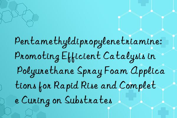 Pentamethyldipropylenetriamine: Promoting Efficient Catalysis in Polyurethane Spray Foam Applications for Rapid Rise and Complete Curing on Substrates