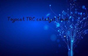 Toyocat TRC catalyst Tosoh 