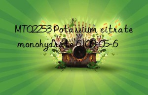 mt02253 potassium citrate monohydrate 6100-05-6