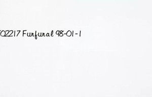 mt02217 furfural 98-01-1