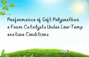performance of soft polyurethane foam catalysts under low-temperature conditions