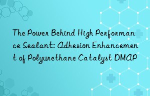 the power behind high performance sealant: adhesion enhancement of polyurethane catalyst dmap
