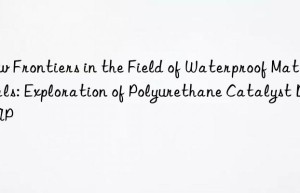 new frontiers in the field of waterproof materials: exploration of polyurethane catalyst dmap