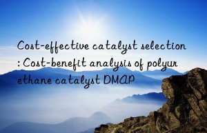 cost-effective catalyst selection: cost-benefit analysis of polyurethane catalyst dmap