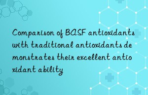 comparison of  antioxidants with traditional antioxidants demonstrates their excellent antioxidant ability