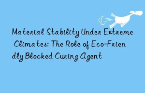 material stability under extreme climates: the role of eco-friendly blocked curing agent