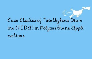 Case Studies of Triethylene Diamine (TEDA) in Polyurethane Applications
