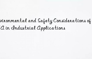 environmental and safety considerations of dmea in industrial applications