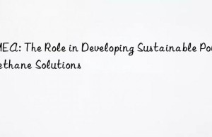 dmea: the role in developing sustainable polyurethane solutions