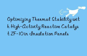 optimizing thermal stability with high-activity reactive catalyst zf-10 in insulation panels
