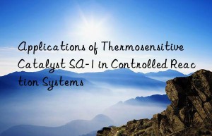 applications of thermosensitive catalyst sa-1 in controlled reaction systems