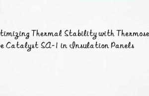 Optimizing Thermal Stability with Thermosensitive Catalyst SA-1 in Insulation Panels